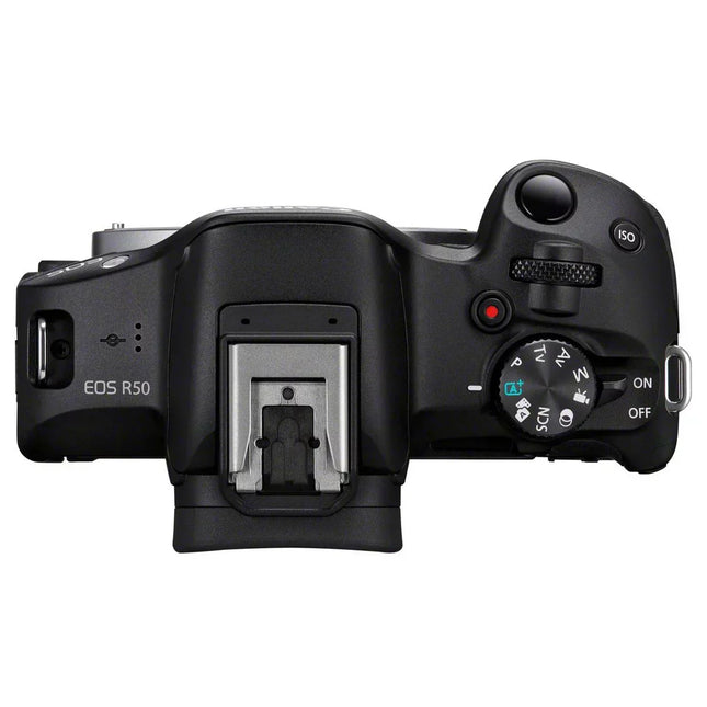 Canon EOS R50 black + Rf-s 18-45 Is Stm + Rf-s 55-210mm Is Stm